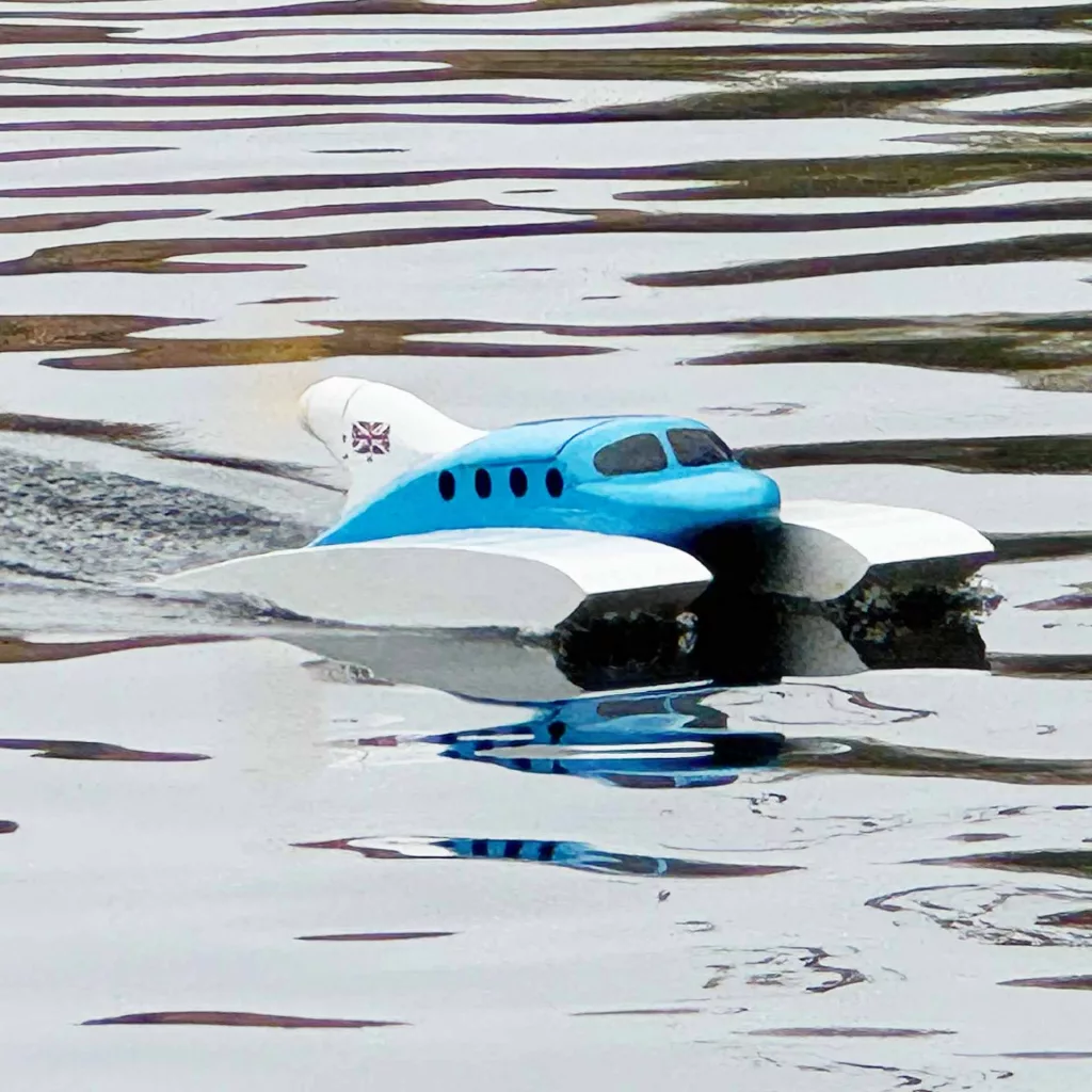 Vintage style Airboat